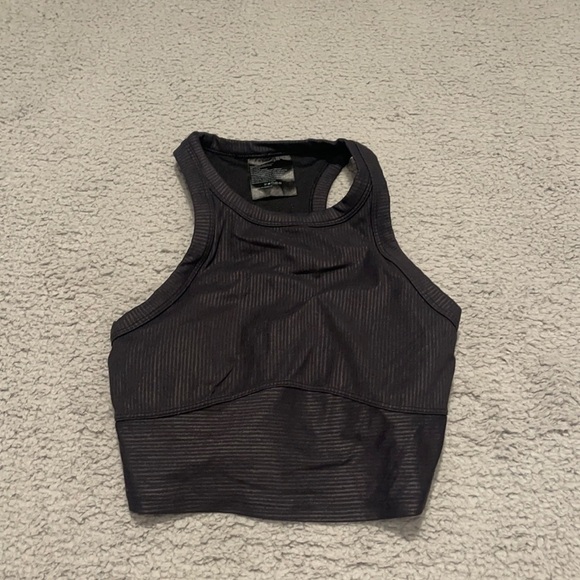 lululemon Blissful Bend Tank Top Black Size 4 - Picture 1 of 5